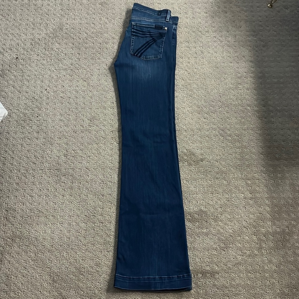7 for all mankind dojo flare jean